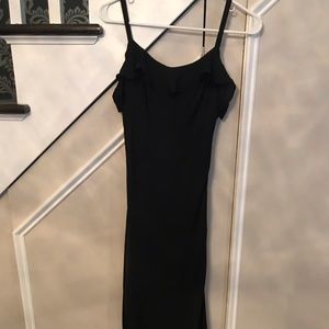 Light flowy black Ralph Lauren dress.